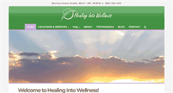 Desktop Screenshot of healingintowellness.com